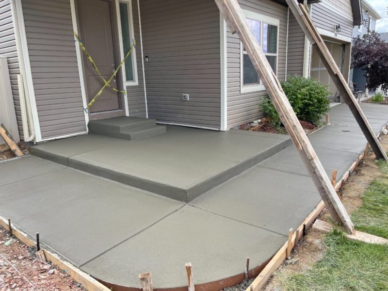 Sidewalks and Driveways concrete home