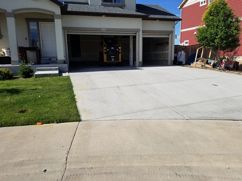 Garage Floors concrete work