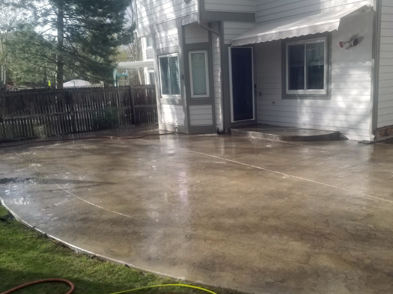 Custom Patio Design | Blackwater Concrete Smart patio design and beautiful hardscaping combine