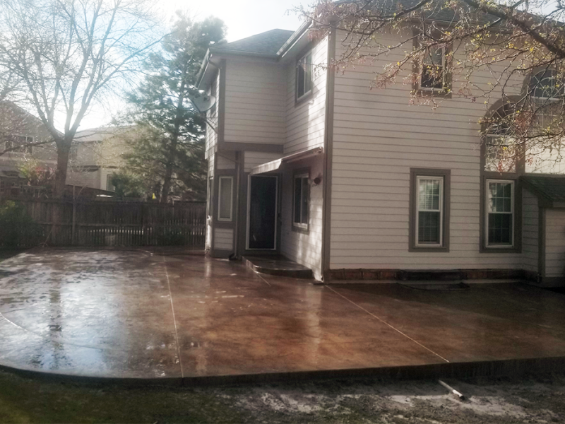 Custom Patio Design | Blackwater Concrete Smart patio design and beautiful